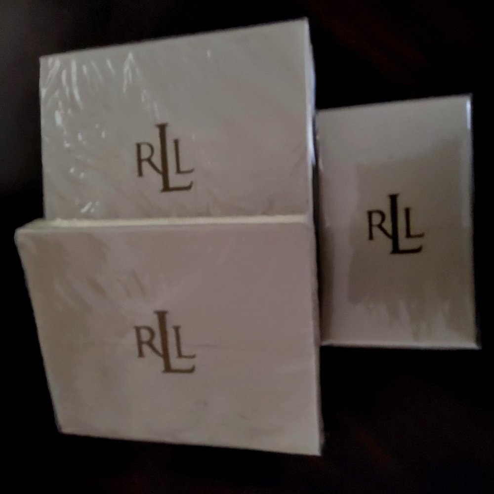 NIP RALPH LAUREN LAWTON KING SET SUPIMA COTTON 400 THREAD